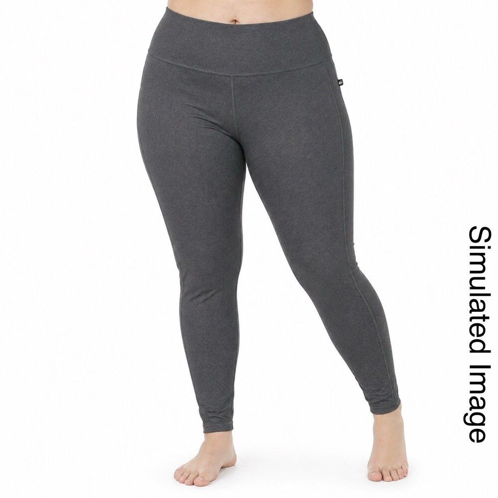 REI Co-op Leggings Womens Large Gray Stretch Activewear Yoga Pants